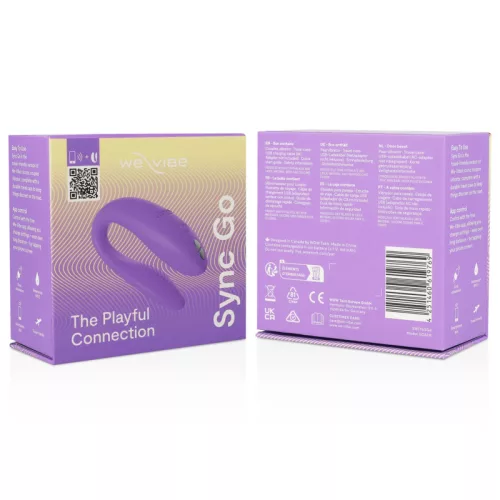 WE-VIBE - Sync Go okos párvibrátor, újratölthető, lila