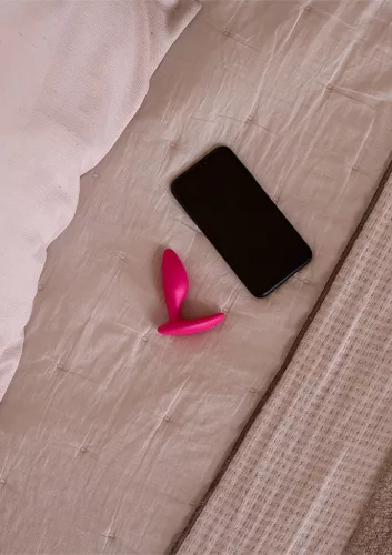 WE-VIBE - Ditto+ vibrációs anál plug távirányítóval és applikációval, újratölthető, rózsaszín