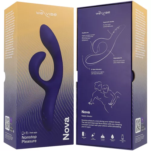 WE-VIBE - Nova 2 okos, csiklókaros vibrátor, újratölthető, kék