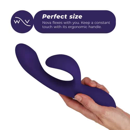 WE-VIBE - Nova 2 okos, csiklókaros vibrátor, újratölthető, kék