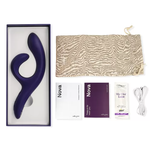 WE-VIBE - Nova 2 okos, csiklókaros vibrátor, újratölthető, kék