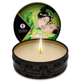SHUNGA – Zöld tea illatú masszázsgyertya, 30 ml