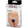 AMORABLE – Nyitott zsinórtanga, fehér, áttetsző, egy méret