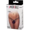 AMORABLE – Klasszikus zsinórtanga, fekete, egy méret