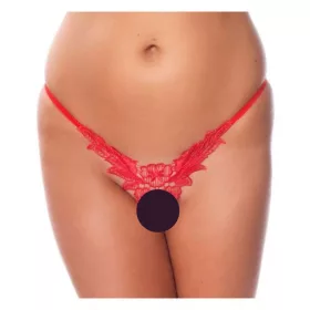 AMORABLE – Szexi csipkés zsinórtanga, piros, egy méret