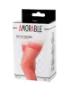AMORABLE – Combfix, necc, csipkés szegéllyel, piros, egy méret