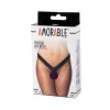 AMORABLE – Csipkés női tanga, fekete, egy méret