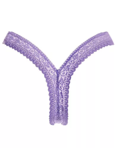 AMORABLE – Csipkés női tanga, lila, egy méret