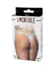 AMORABLE – Csipkés tanga, dekoratív mintával, fehér, egy méret