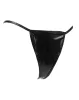 AMORABLE – Mini tanga, fekete, fényes, egy méret