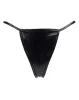 AMORABLE – Mini tanga, fekete, fényes, egy méret