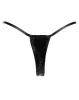 AMORABLE – Mini tanga, fekete, fényes, egy méret