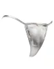 AMORABLE – Mini tanga, ezüst, fényes, egy méret