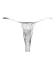 AMORABLE – Mini tanga, ezüst, fényes, egy méret