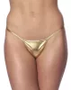 AMORABLE – Mini tanga, arany, fényes, egy méret