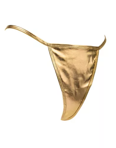 AMORABLE – Mini tanga, arany, fényes, egy méret