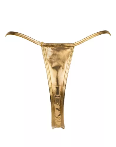 AMORABLE – Mini tanga, arany, fényes, egy méret