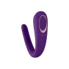SATISFYER – Double Classic újratölthető párvibrátor, lila