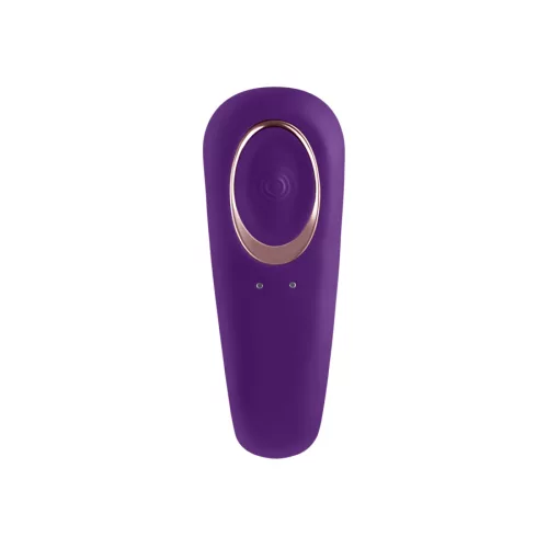 SATISFYER – Double Classic újratölthető párvibrátor, lila