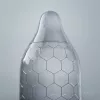 LELO - HEX Original hexagonális szerkezetű latex óvszer, 3 db