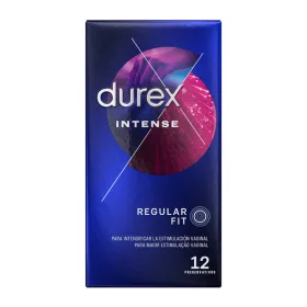  DUREX – Intense bordázott és pontozott óvszer stimuláló géllel, 12 db