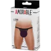 AMORABLE – Átlátszó férfi tanga, fekete, egy méret