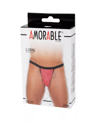 AMORABLE – Férfi tanga, piros, egy méret