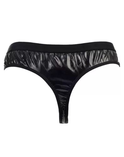 AMORABLE – Erotikus férfi tanga előlappal, fekete, egy méret