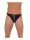 AMORABLE – Férfi tanga PVC hatású anyagból, fekete, egy méret