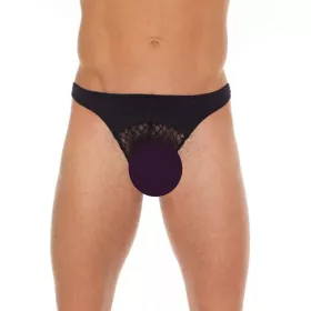   AMORABLE – Férfi tanga hálós anyagból, fekete, egy méret