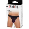 AMORABLE – Férfi tanga hálós anyagból, fekete, egy méret