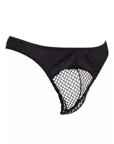 AMORABLE – Férfi tanga hálós anyagból, fekete, egy méret