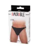 AMORABLE – Férfi zsinórtanga, fekete, oldalpántos, egy méret