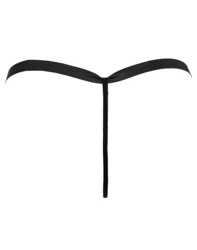 AMORABLE – Férfi tanga felirattal, fekete, egy méret