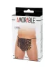 AMORABLE – Férfi tanga, leopárd mintás, Jungle stílus, egy méret