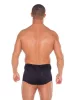 AMORABLE – Szexi férfi boxer két cipzárral, fekete, egy méret