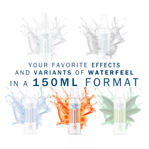 WATERFEEL – Melegítő hatású vízbázisú síkosító, 150 ml