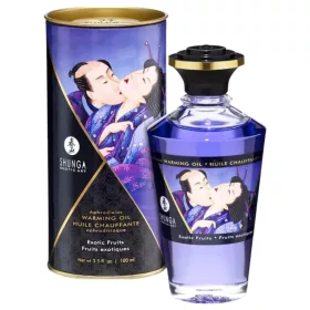   SHUNGA – Egzotikus gyümölcs ízű, ehető, melegítő olaj, 100 ml