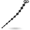 INTENSE – Jaiden szilikon intim golyók, fekete, 34 cm