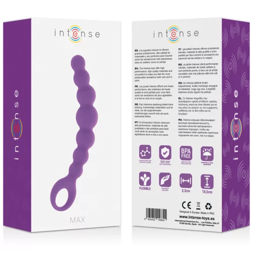 INTENSE – Anál gyöngyök, lila