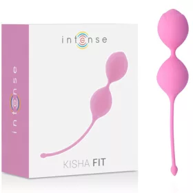   INTENSE – Kisha kegel tréninggolyók, medencefenék-izom erősítéshez, 84 g, 20 cm, rózsaszín
