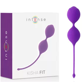   INTENSE – Kisha kegel tréninggolyók, medencefenék-izom erősítéshez, 84 g, 20 cm, lila
