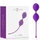 INTENSE – Kisha kegel tréninggolyók, medencefenék-izom erősítéshez, 84 g, 20 cm, lila