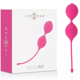   INTENSE – Kisha kegel tréninggolyók, medencefenék-izom erősítéshez, 84 g, 20 cm, fukszia