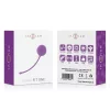 INTENSE – Kisha kegel gésagolyó, szilikon, 4 x 13 cm, 43 g, lila