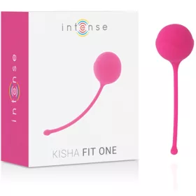   INTENSE – Kisha kegel gésagolyó, szilikon, 4 x 13 cm, 43 g, fukszia