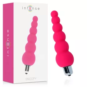   INTENSE – Snoopy vibrációs szilikon anál plug, 7 rezgésmód, rózsaszín