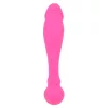 INTENSE – Rick kétvégű szilikon intim masszírozó, rózsaszín, 18 cm