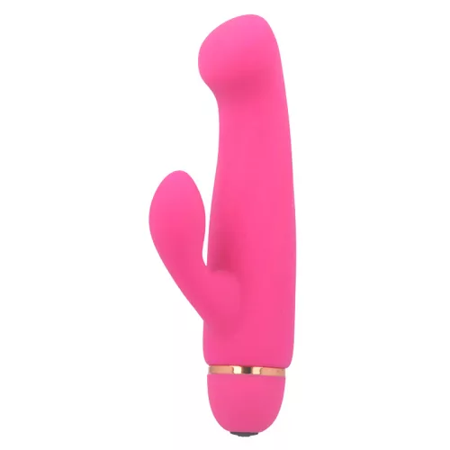 INTENSE – Boral ergonomikus g-pont és csikló vibrátor, rózsaszín