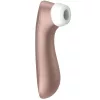 SATISFYER - Pro 2+ léghullámos csiklóizgató, újratölthető, arany színben